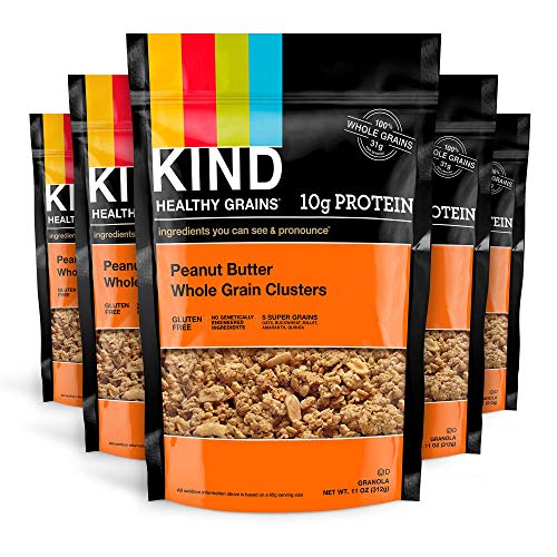 Kind Healthy Grains Clusters, Peanut Butter Whole Grain Granola,