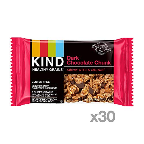 Kind Healthy Grains Granola Bars, Dark Chocolate Chunk, Gluten F