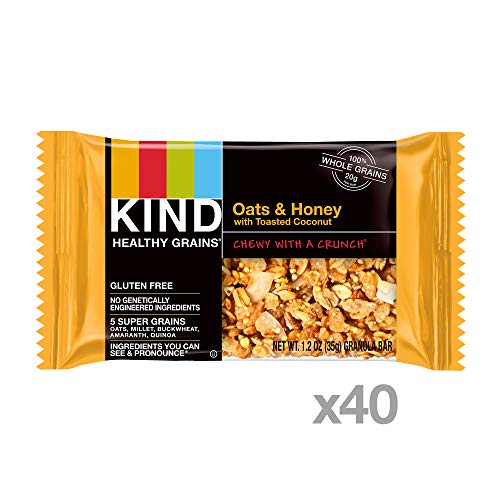 Kind Healthy Grains Granola Bars, Oats &Amp; Honey With Toasted Coco