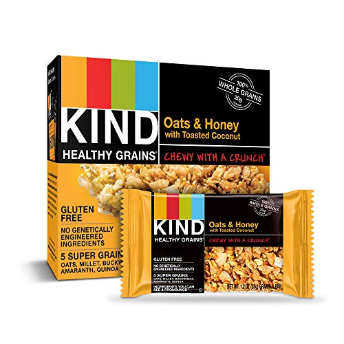 Kind Healthy Grains Granola Bars, Oats &Amp; Honey With Toasted Coco