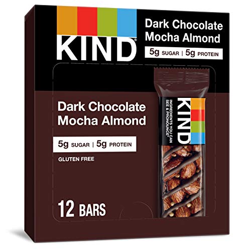 Kind Healthy Snack Bar, Dark Chocolate Mocha Almond, 5G Sugar |