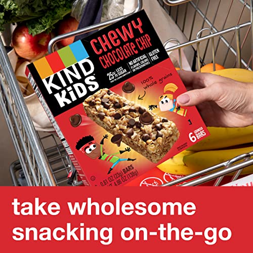KIND Kids Granola Chewy Bar, Chocolate Chip, 10 Count