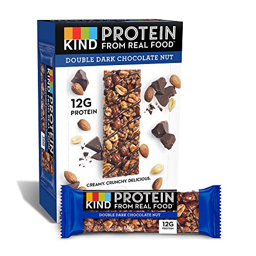 Kind Protein Bars, Double Dark Chocolate Nut, Gluten Free, 12G P