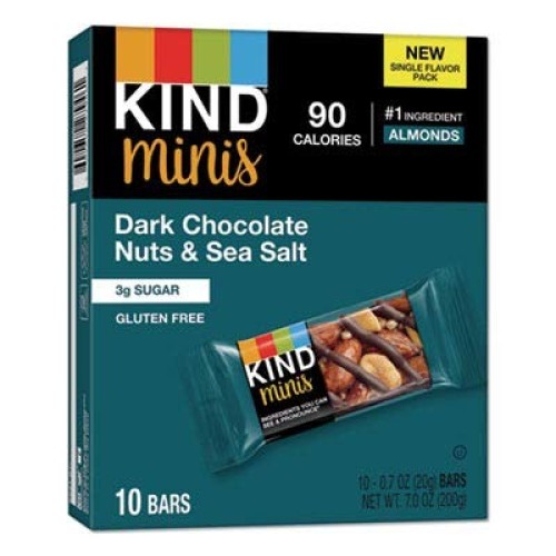 Knd27959 - Minis Dark Chocolate Nuts/Sea Salt