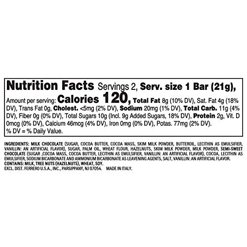 Kinder Bueno Milk Chocolate &Amp; Hazelnut Cream Candy Bar, Perfect