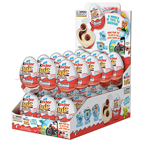 Kinder Joy Eggs, 30 Count Individually Wrapped Chocolate Candy E