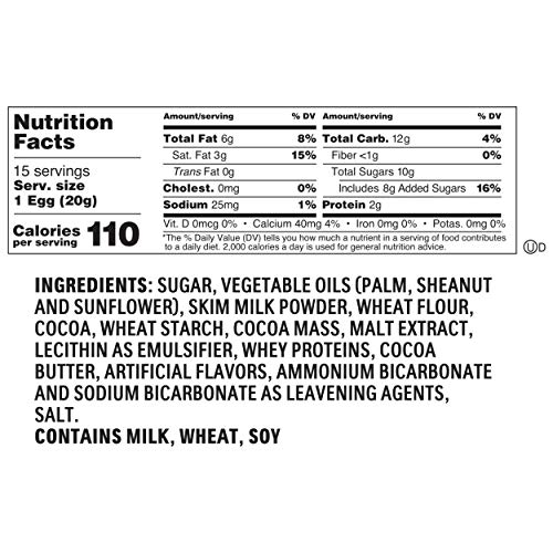 Kinder Joy Eggs, 15 Count Individually Wrapped Chocolate Candy E