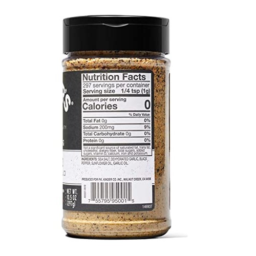 Kinders The Blend Seasoning Salt, Pepper and Garlic, 10.5 oz.