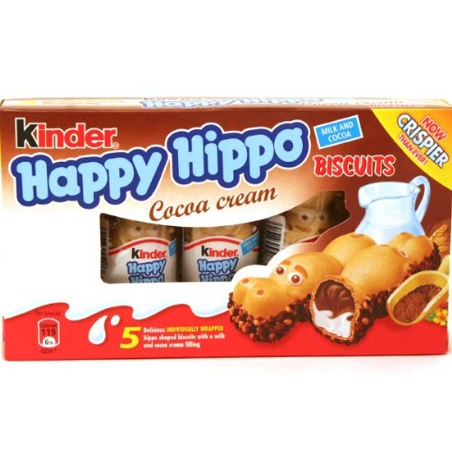 Happy Hippo Biscuits Cocoa Cream - 5 Stick - 3.65Oz Pack Of 6