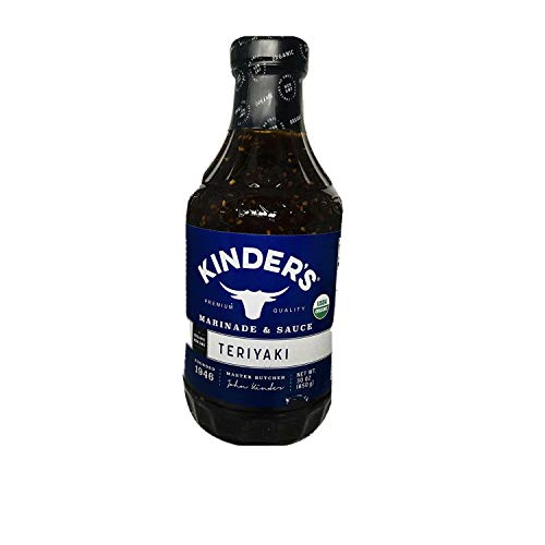 Kinders Organic Teriyaki Marinade &Amp; Dipping Sauce 30 Oz. 850G