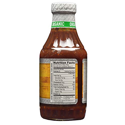Kinder’S Organic Roasted Garlic Bbq Sauce, 4-Pack; 20.5 Oz Each;