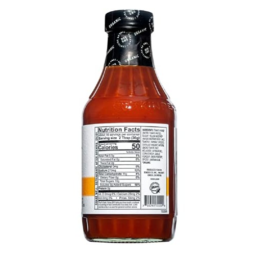 Kinders Organic California Gold BBQ Sauce, 19 oz