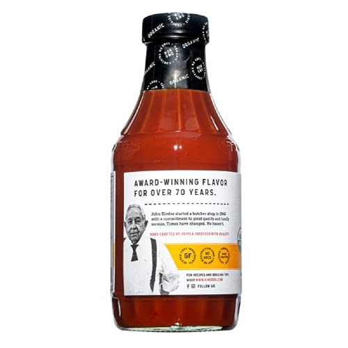 Kinders Organic California Gold BBQ Sauce, 19 oz