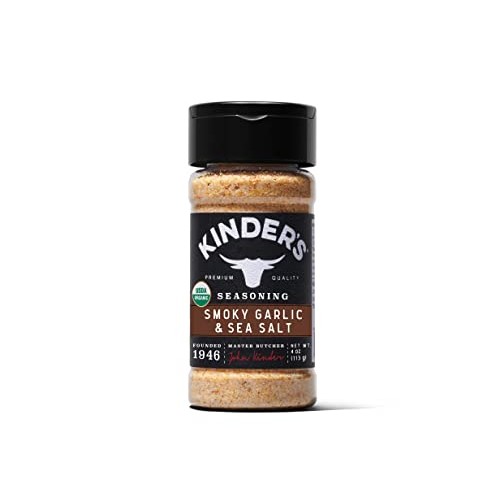 Kinders Roasted Garlic Salt Organic Seasoning, 4 Oz.