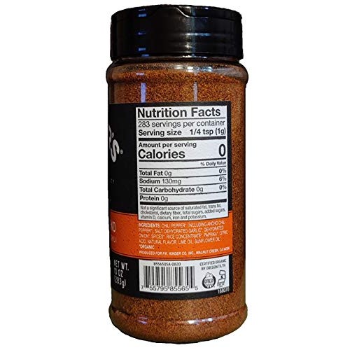 Kinders Premium Quality Organic Rub And Seasoning - The Taco Bl