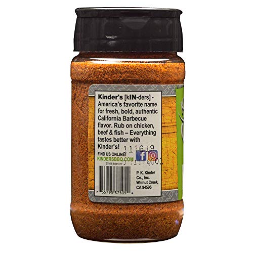Kndrs Tqla Lime Rub6.2Oz By Kinders Mfrpartno 37505