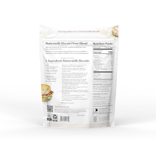 King Arthur Baking Company Buttermilk Biscuit Flour Blend, Unble...
