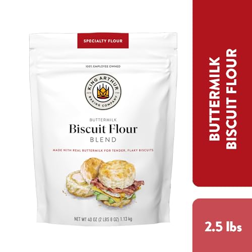 King Arthur Baking Company Buttermilk Biscuit Flour Blend, Unble...