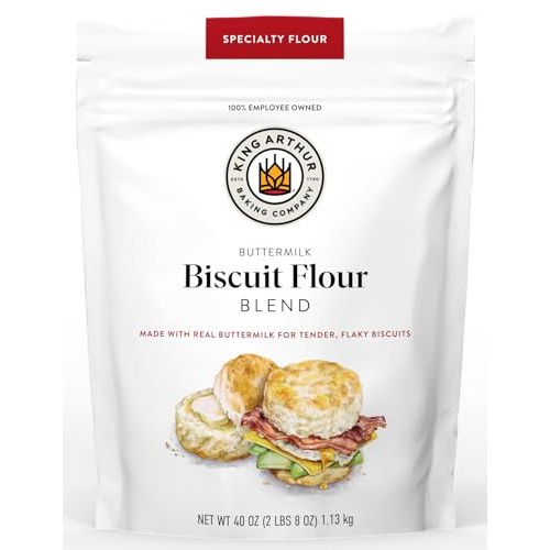 King Arthur Baking Company Buttermilk Biscuit Flour Blend, Unble...