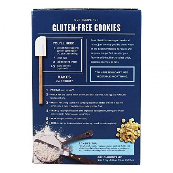 King Arthur Flour - Gluten-Free Cookie Mix - 16 Oz.