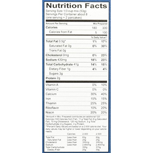 King Arthur Flour King Arthur Flour Gluten Free Pancake Mix, 15