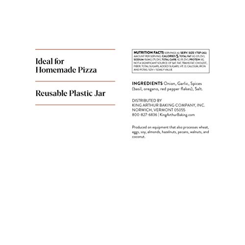 King Arthur Flour, Pizza Seasoning Made In Usa Certified Kosher