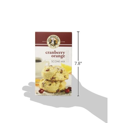 King Arthur Flour Scone Mix, Cranberry Orange, 14 Ounce Pack Of 6