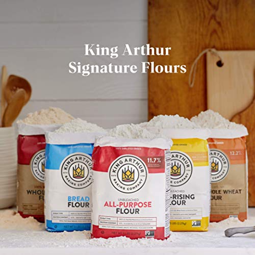 King Arthur Flour Unbleached Self Rising Flour, 5 Pound Pack Of 8