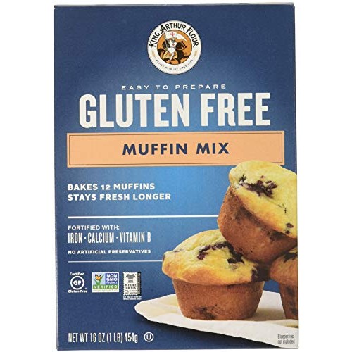 King Arthur, Mix Muffin Gf, 16 Oz Pack Of 6
