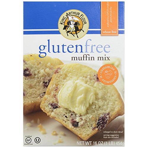 King Arthur Gluten Free Muffin Mix, 16 Oz