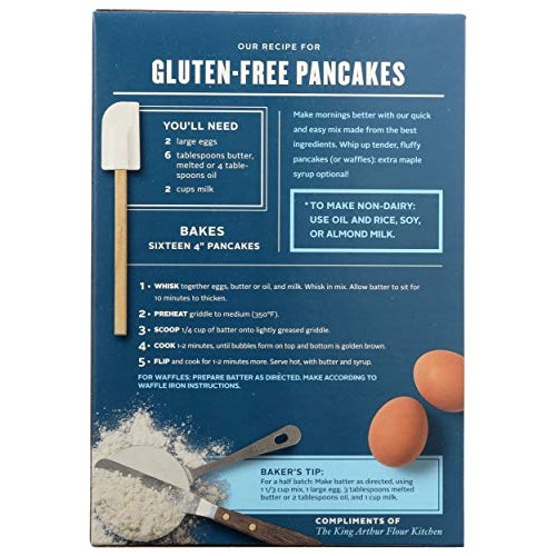 King Arthur Gluten-Free Pancake Mix,15 Oz