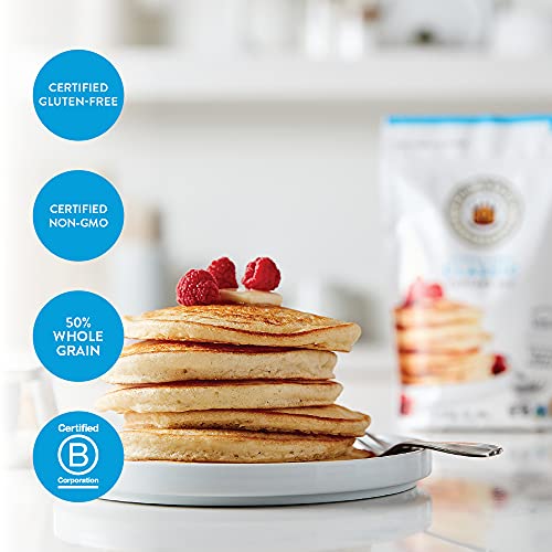 King Arthur Gluten Free Pancake Mix: Non-GMO, Kosher Certified, ...