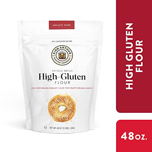 King Arthur High Gluten Flour, Contains Wheat Flour (wheat flour...