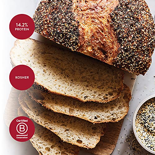 King Arthur High Gluten Flour, Contains Wheat Flour (wheat flour...