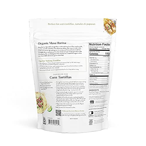 King Arthur Masa Harina, Certified Organic, Finely Ground, Non G... King Arthur Masa Harina, Certified Organic, Finely Ground, Non G...