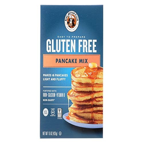 King Arthur Mix Pancake Gf,15 Ounce Pack Of 3