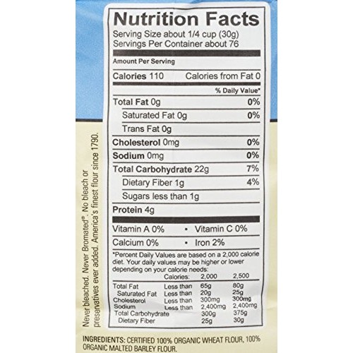 King Arthur Organic Bread Flour - 5 Lb