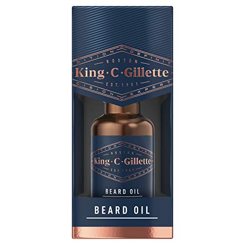 King C. Gillette Beard Oil, Infused With Argan, Jojoba, Avocado,