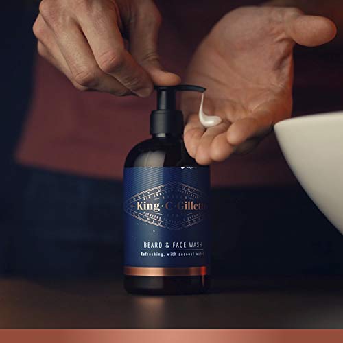 King C. Gillette Men’S Beard And Face Wash With Coconut Water, A