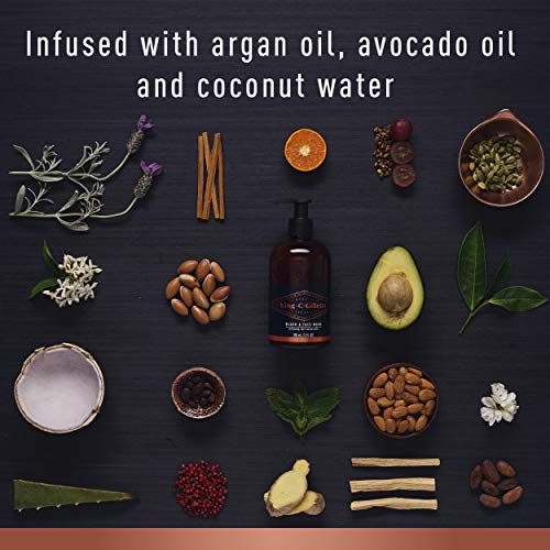 King C. Gillette Men’S Beard And Face Wash With Coconut Water, A