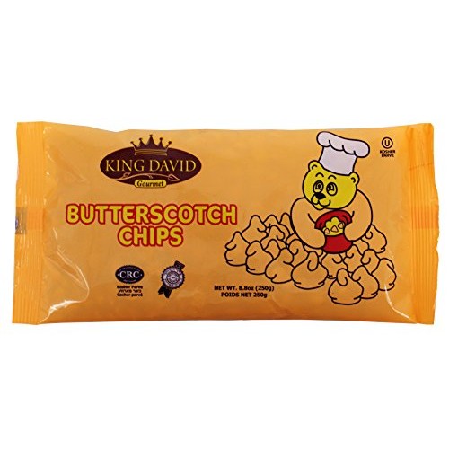 King David Vegan Butterscotch Chips Non-Dairy Lactose Free Koshe