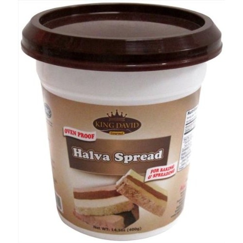 King David Oven Proof Kosher Halva Spread Pack Of 6