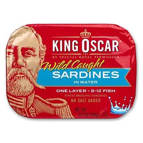 King Oscar Wild Caught Brisling Sardines In Pure Spring Water, 3