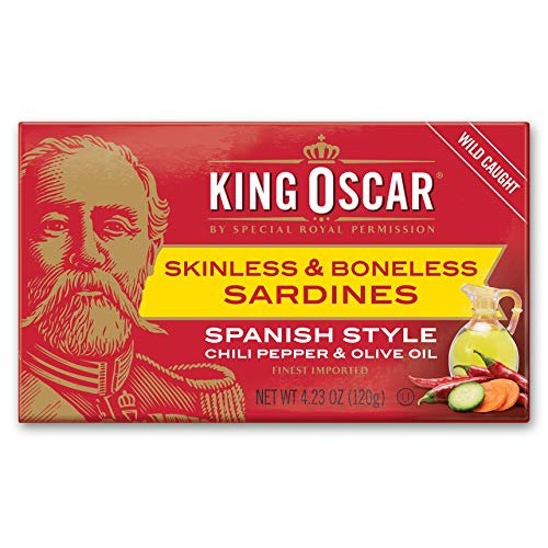 King Oscar Skinless &Amp; Boneless Sardines Spanish Style, 4.23 Oz King Oscar Skinless &Amp; Boneless Sardines Spanish Style, 4.23 Oz