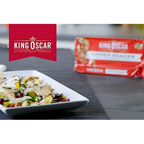 King Oscar Kipper Snacks, Smoked Herring Fillets, 3.54-Ounce Pa...
