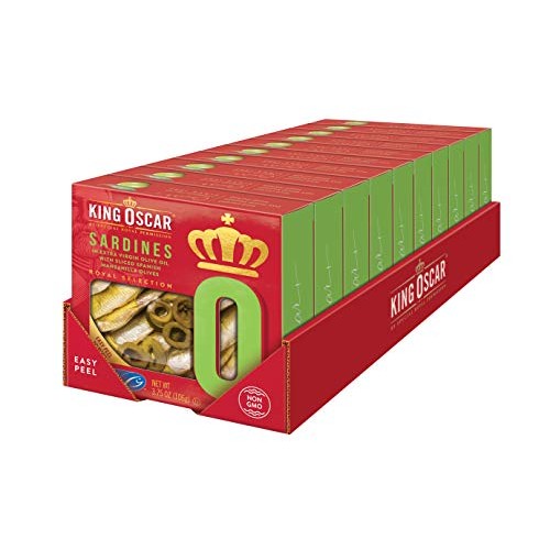 King Oscar Royal Selection Sardines In Extra Virgin Olive Oil, S