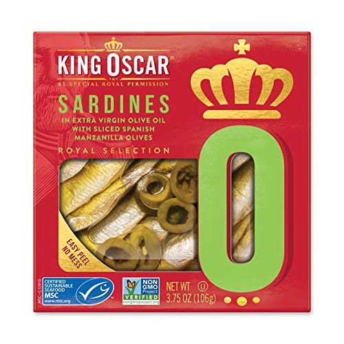 King Oscar Royal Selection Sardines In Extra Virgin Olive Oil, S
