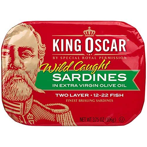 King Oscar Sardines Extra Virgin Olive Oil, 3.75-Ounce Cans Pac