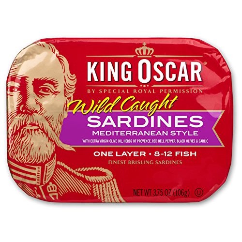 King Oscar Sardines In Extra Virgin Olive Oil Mediterranean Sard