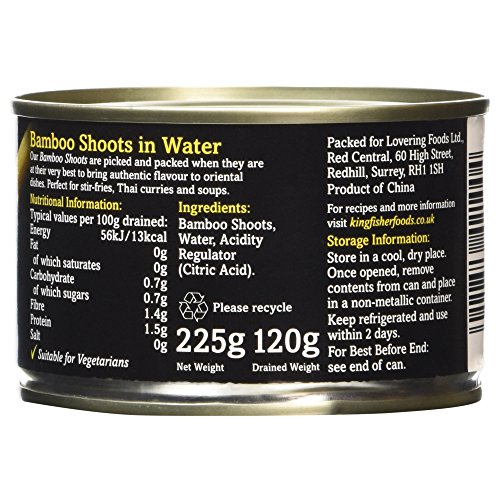 Kingfisher Bamboo Shoots In Water 225G